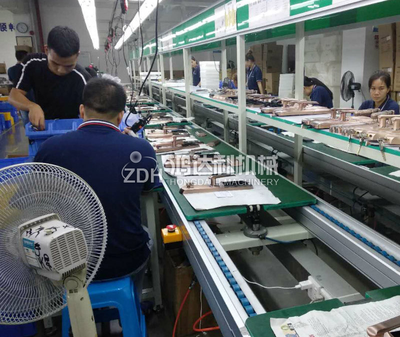 平面循環倍速鏈組裝線(智能鎖組裝線)